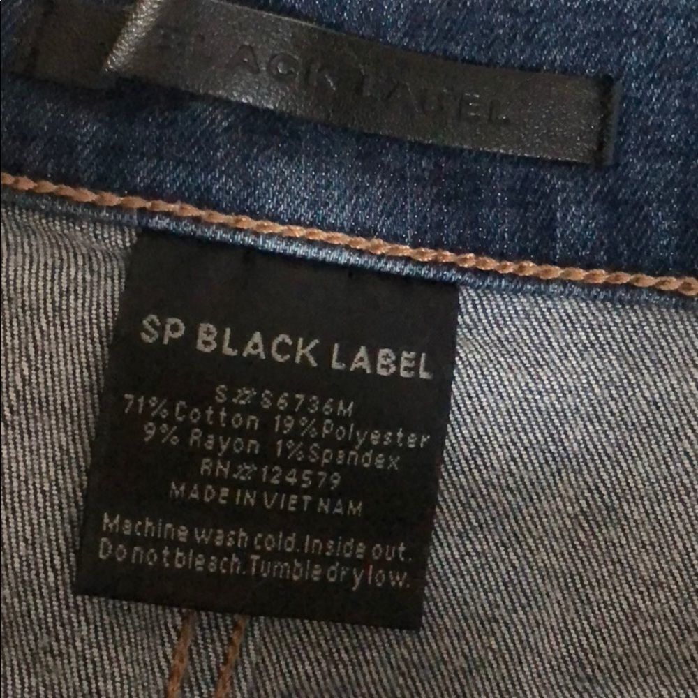 SP BLACK LABEL Raw Step Hem Denim Shorts! Size 29. - Picture 5 of 7